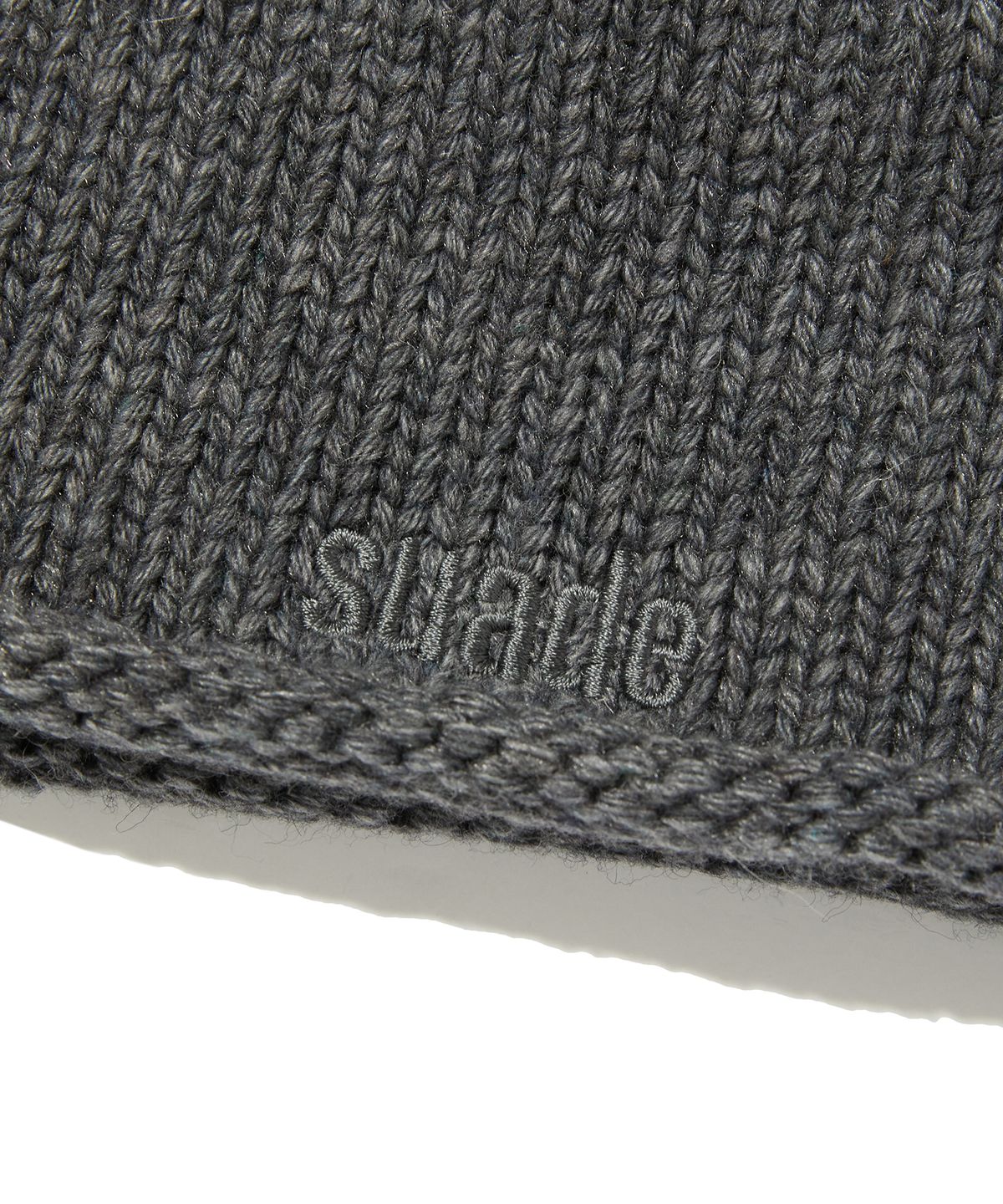 스웨이드(SUADE) ROLLED BEANIE [GRAY]