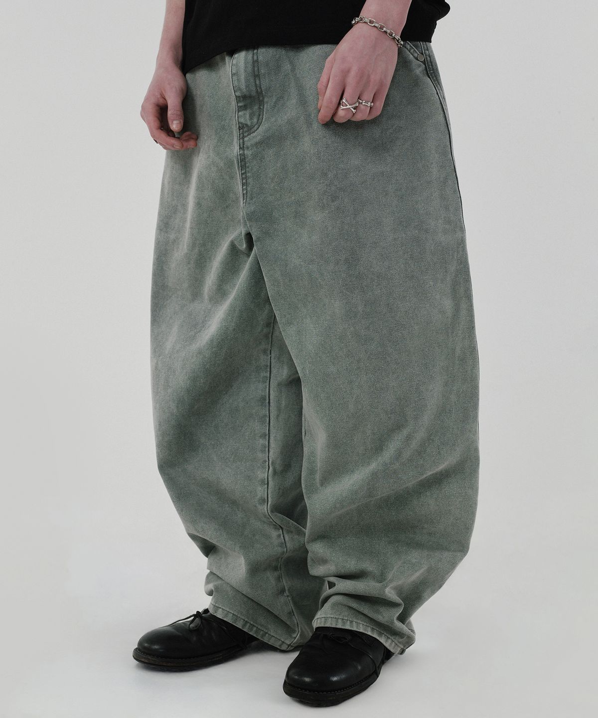 스웨이드(SUADE) CONTOUR POCKET DENIM [WASHING GRAY]