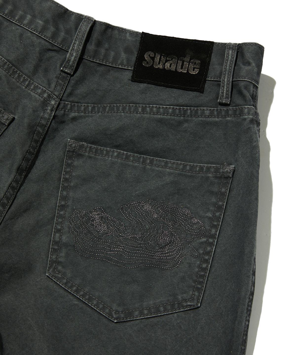 스웨이드(SUADE) CONTOUR POCKET DENIM [WASHING BLACK]