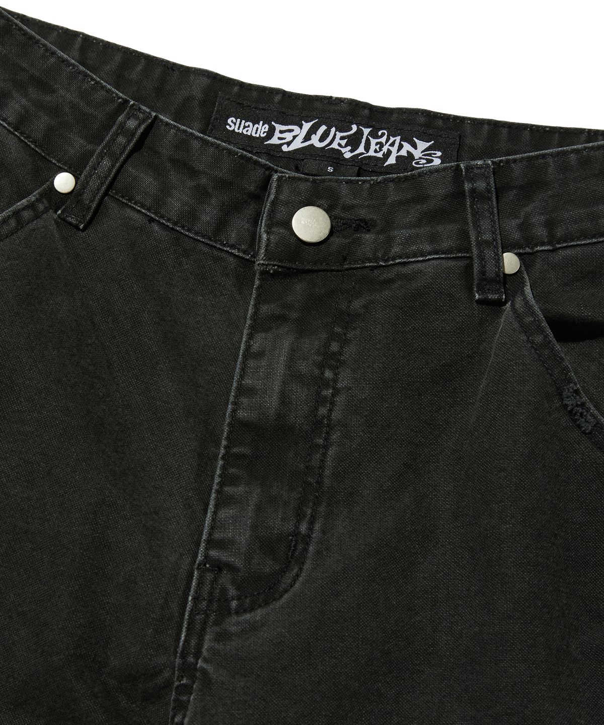 스웨이드(SUADE) PUNCHING DAMAGE PANTS [BLACK]