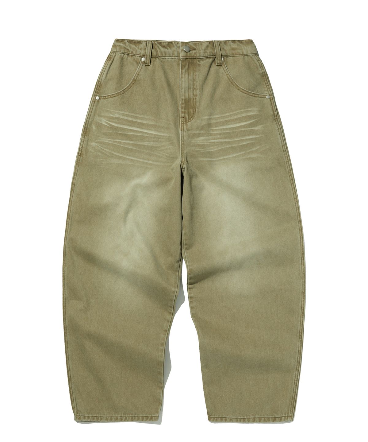 스웨이드(SUADE) WRINKLE DENIM [OLIVE]
