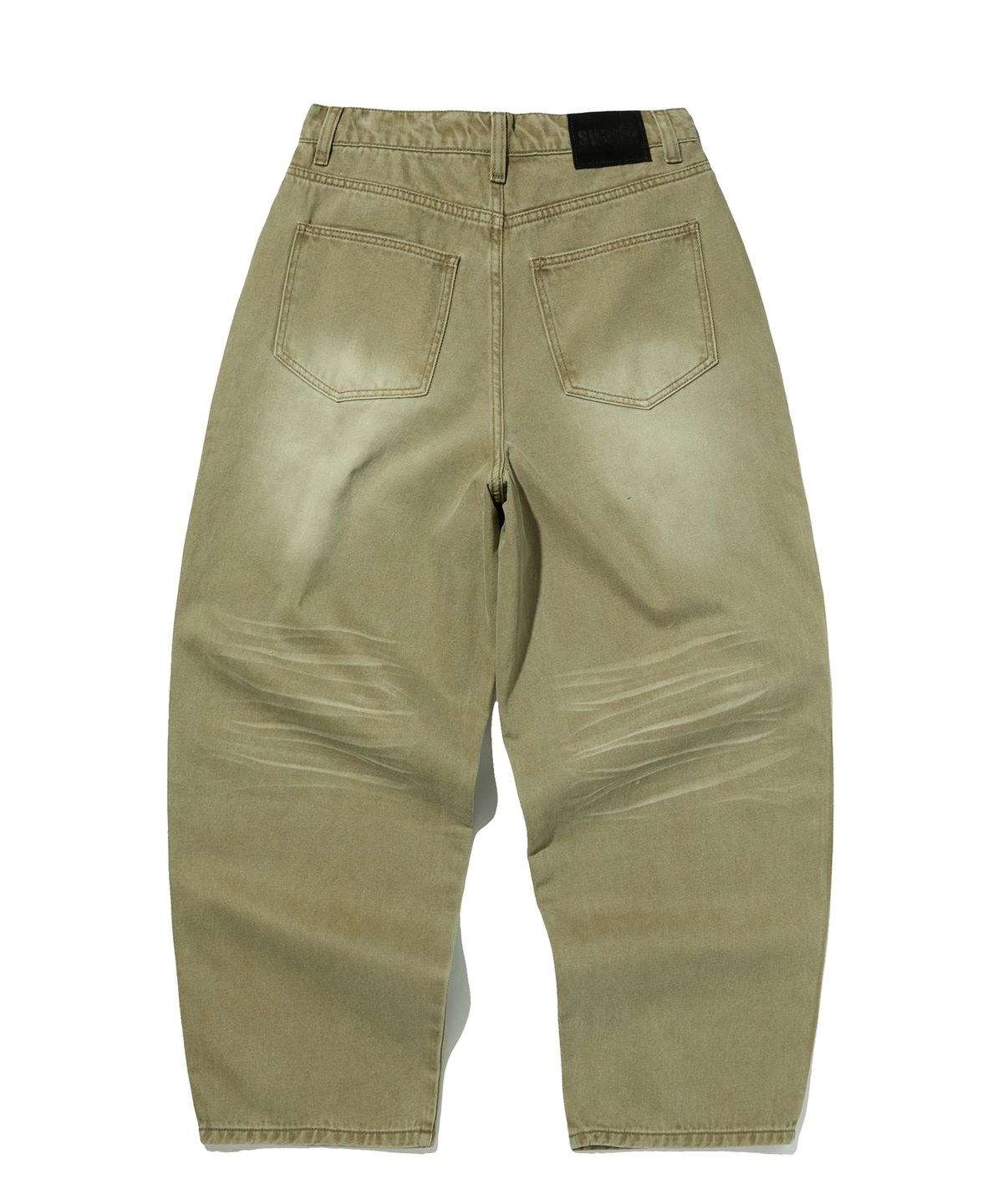 스웨이드(SUADE) WRINKLE DENIM [OLIVE]