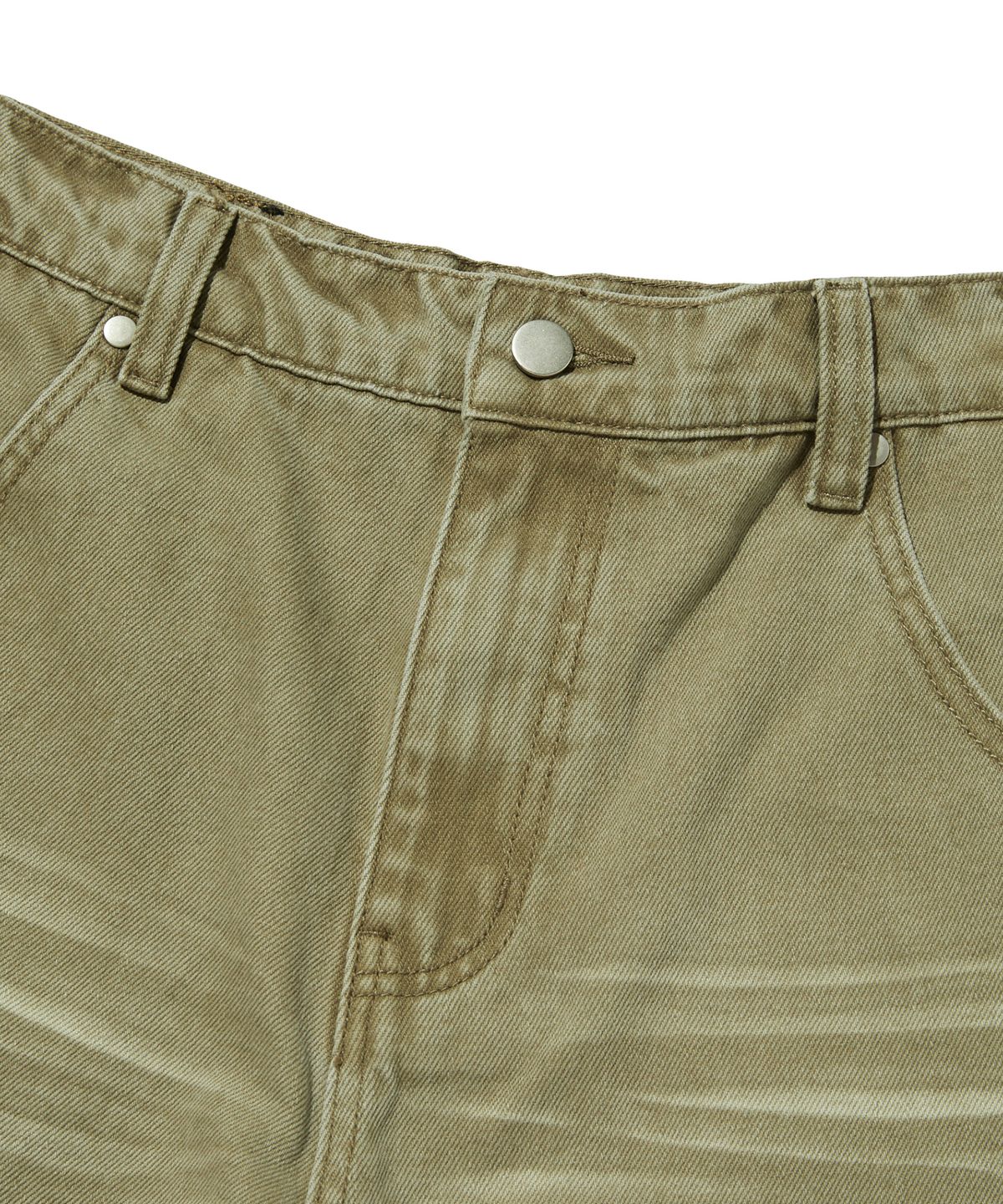 스웨이드(SUADE) WRINKLE DENIM [OLIVE]
