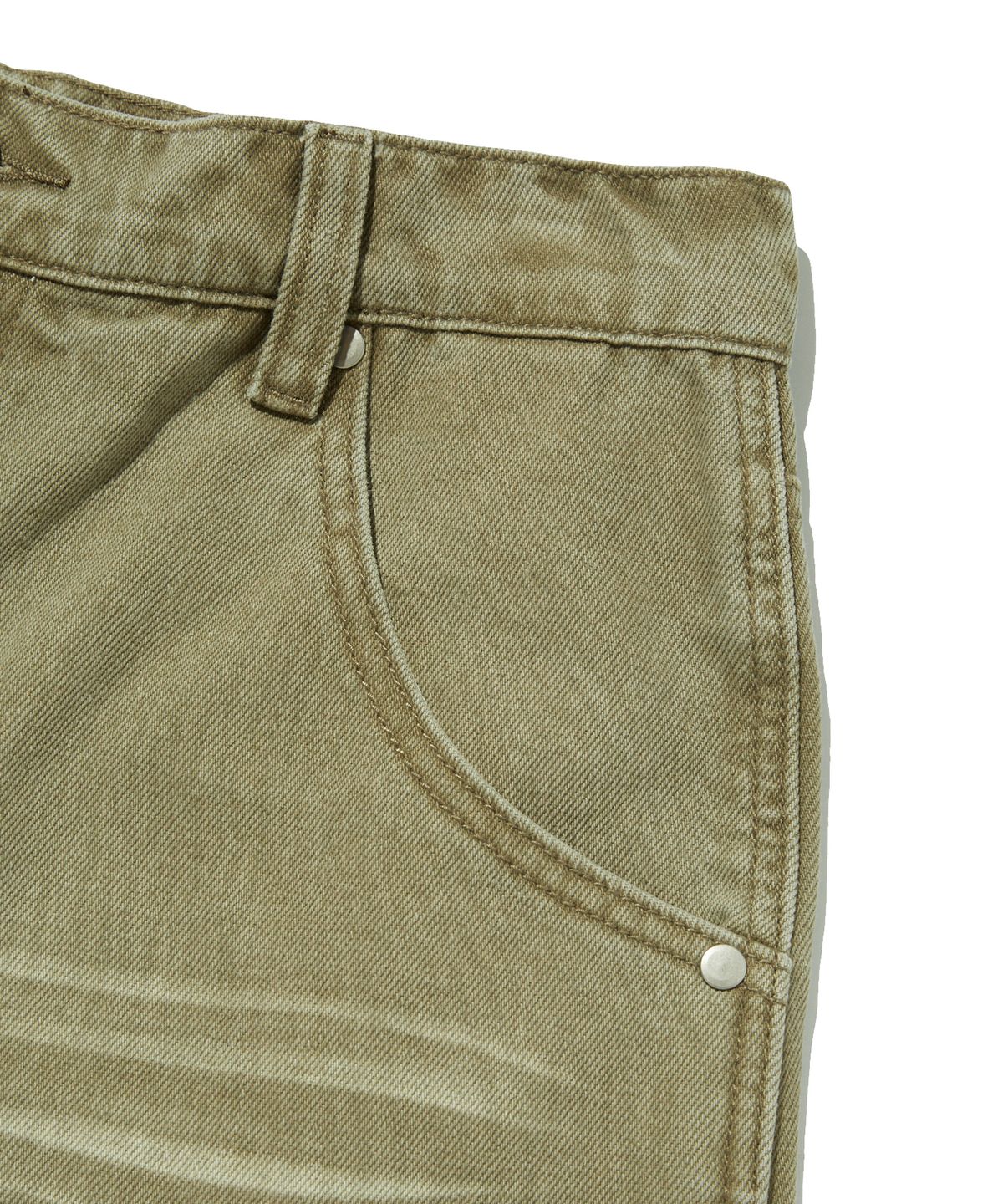 스웨이드(SUADE) WRINKLE DENIM [OLIVE]