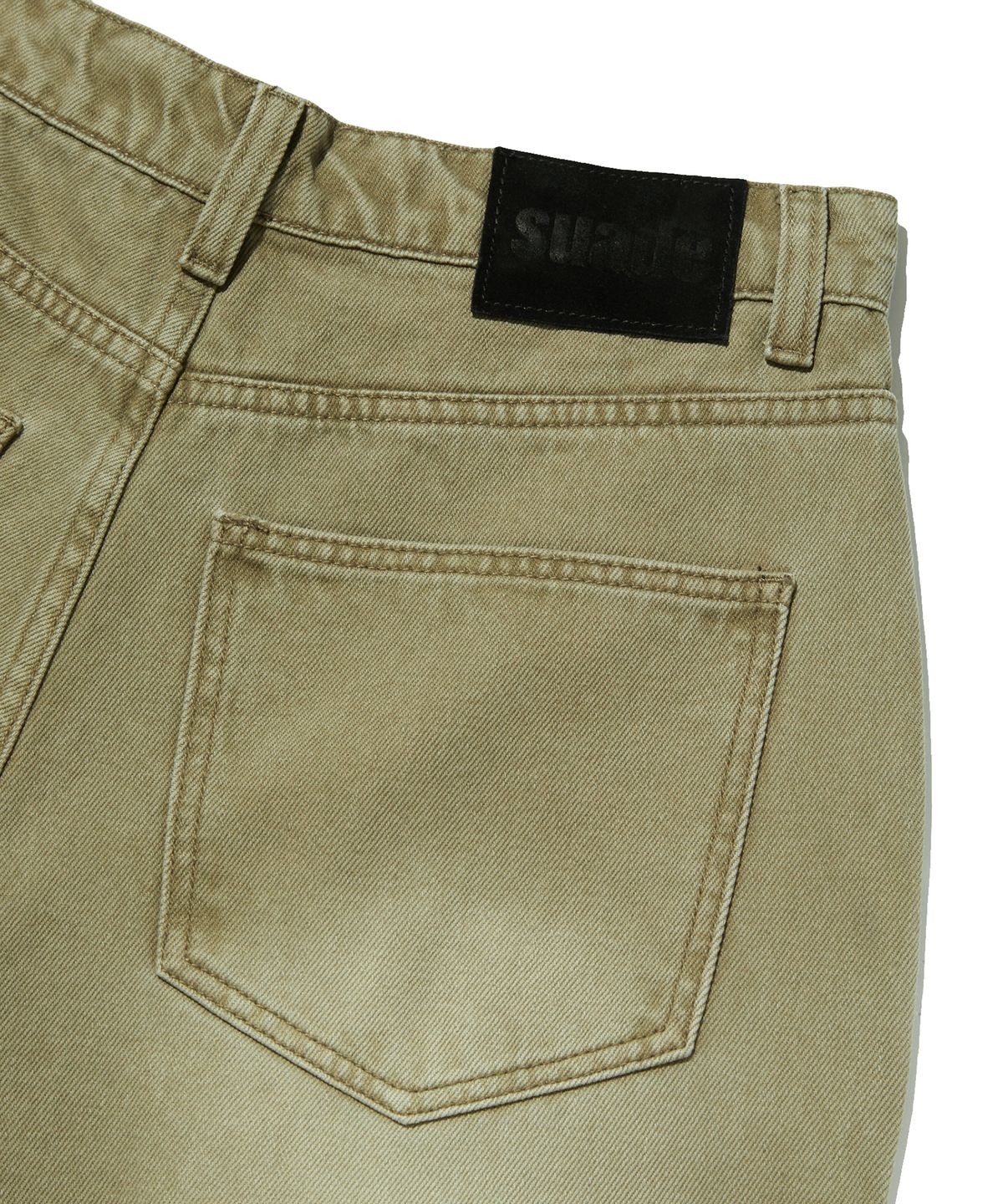 스웨이드(SUADE) WRINKLE DENIM [OLIVE]
