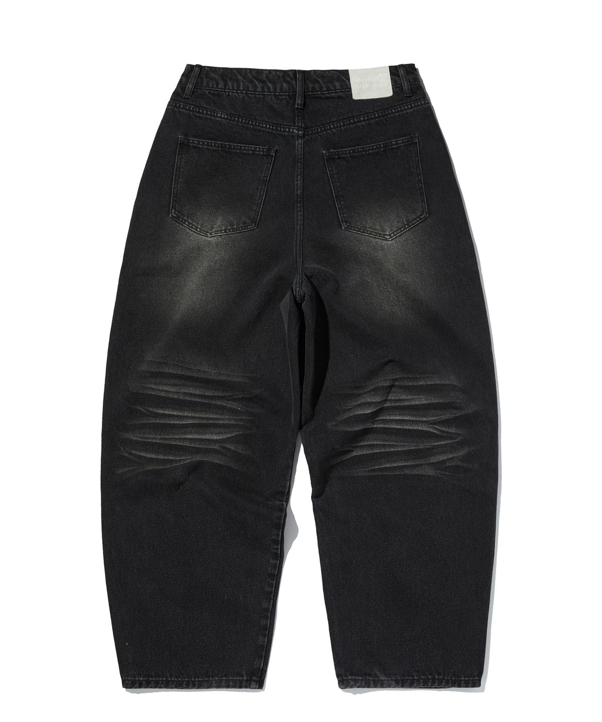 스웨이드(SUADE) WRINKLE DENIM [BLACK]