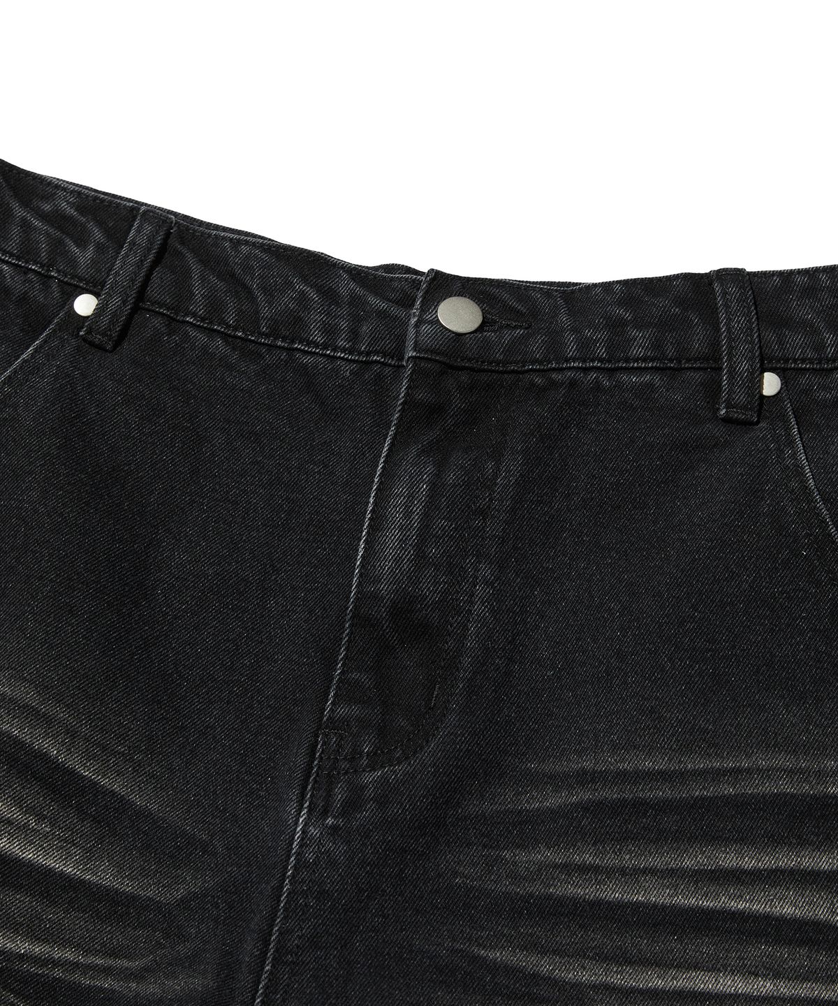 스웨이드(SUADE) WRINKLE DENIM [BLACK]
