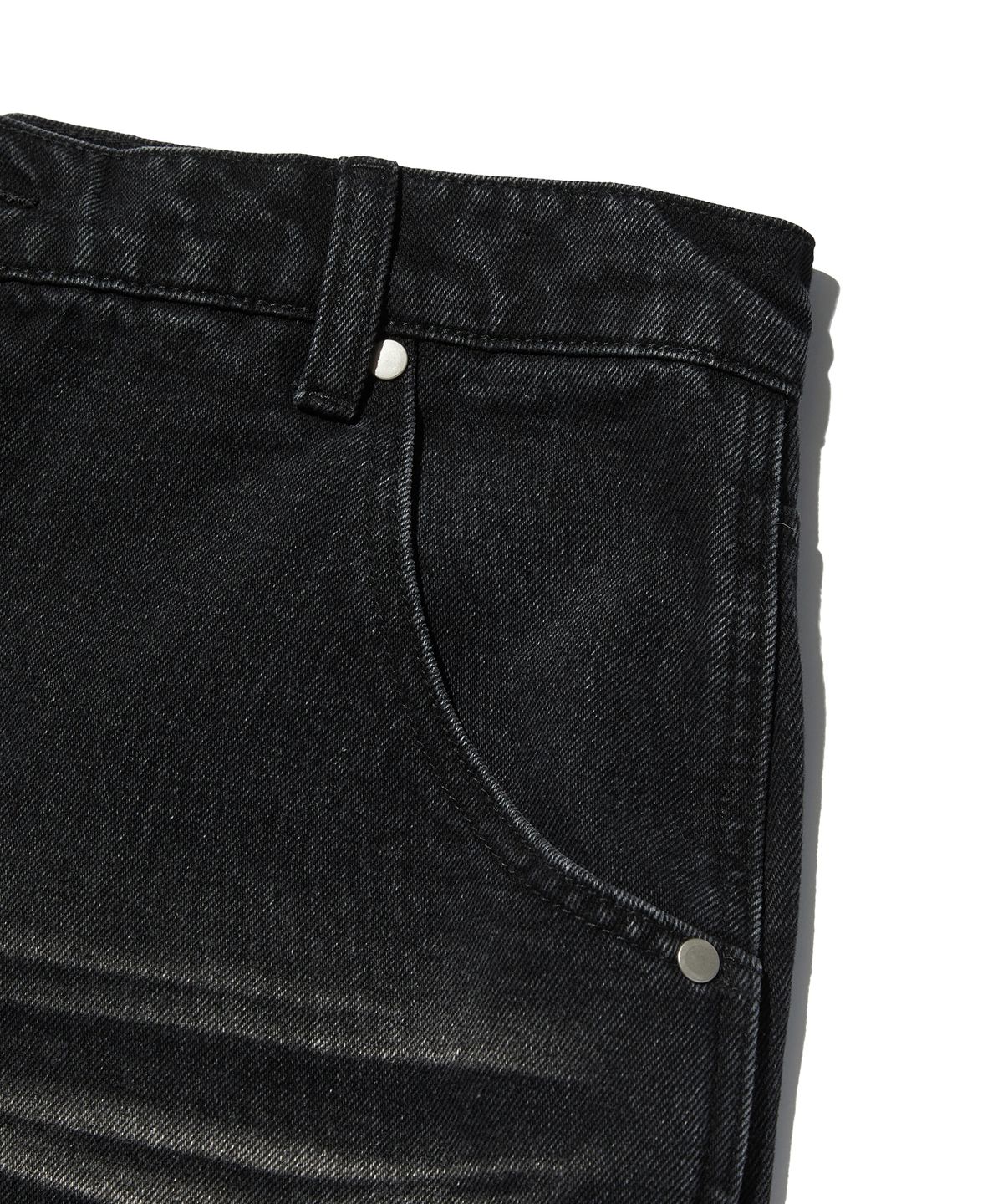 스웨이드(SUADE) WRINKLE DENIM [BLACK]