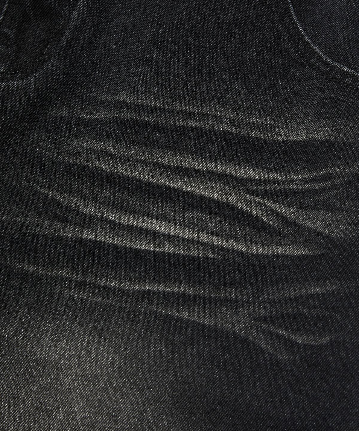 스웨이드(SUADE) WRINKLE DENIM [BLACK]