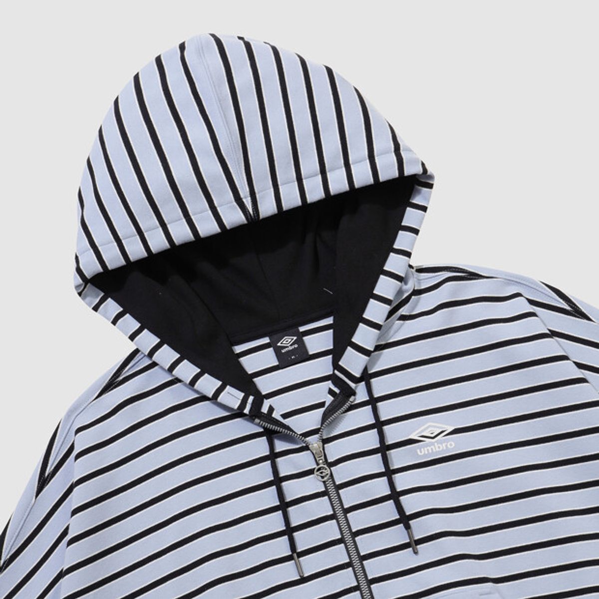 엄브로(UMBRO) 우먼스 니트 후드집업 블루 UR122CFT21