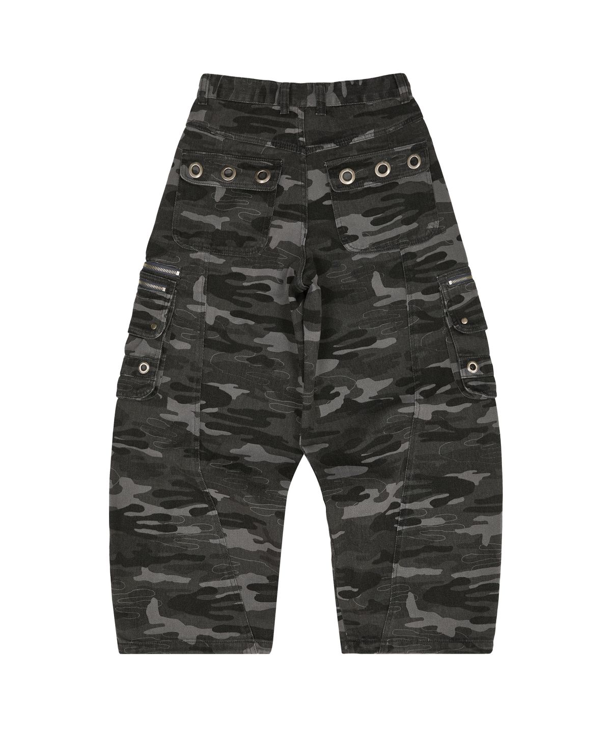 후드후드(HOODHOOD) 아일렛 카고 팬츠 카모