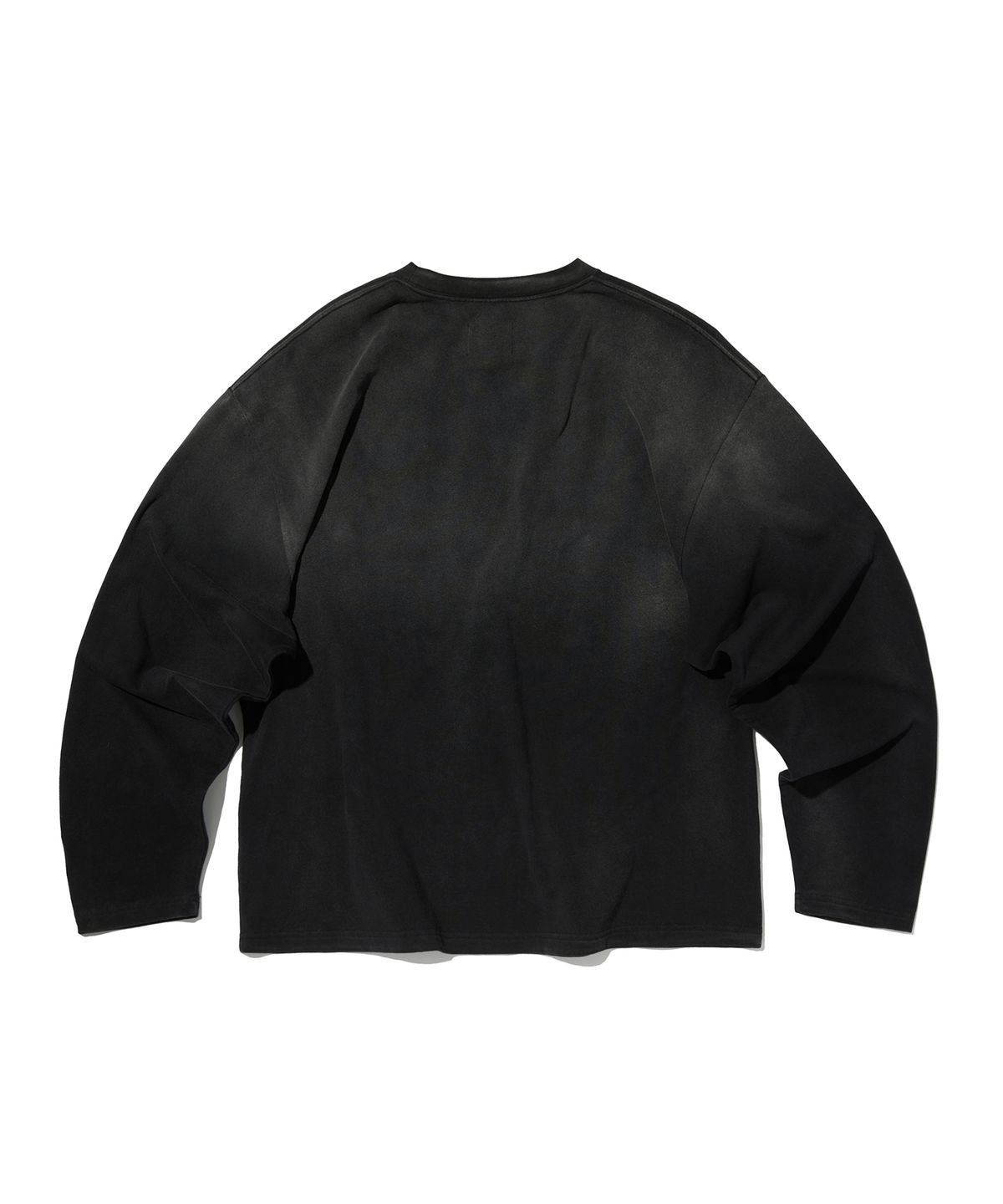스웨이드(SUADE) POCKET CROPPED LONG SLEEVE [WASHING BLACK]