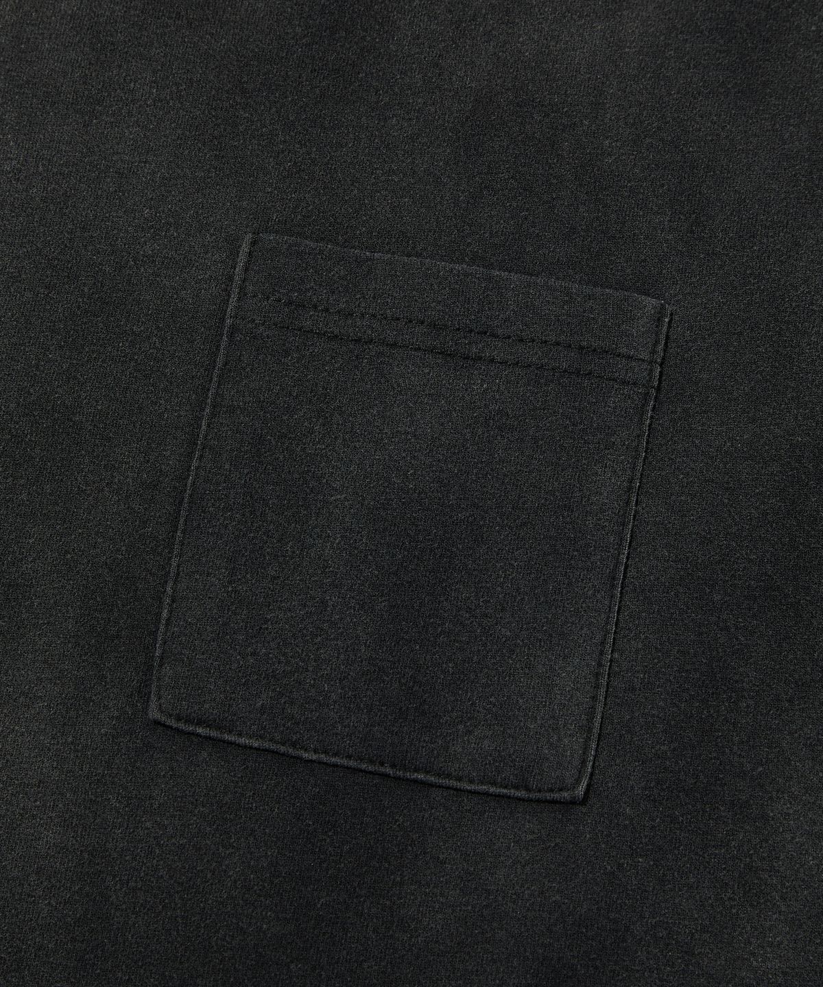 스웨이드(SUADE) POCKET CROPPED LONG SLEEVE [WASHING BLACK]