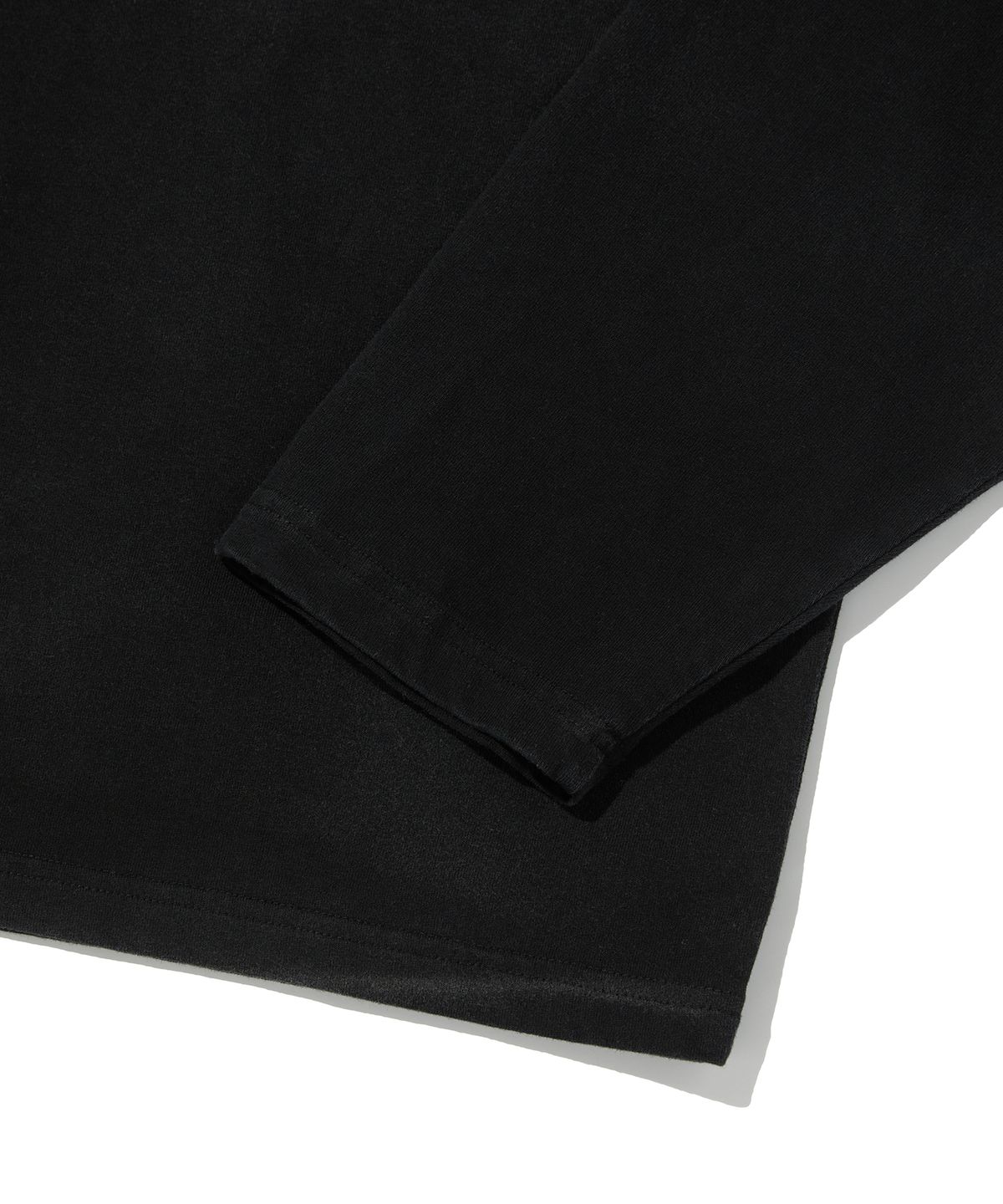 스웨이드(SUADE) POCKET CROPPED LONG SLEEVE [WASHING BLACK]