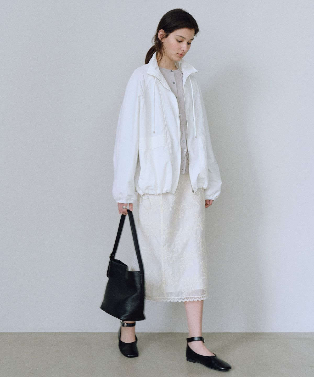 유라고(URAGO) Laurel lace skirt