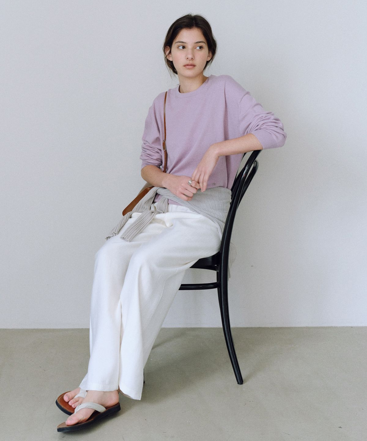 유라고(URAGO) Dive banding wide pants