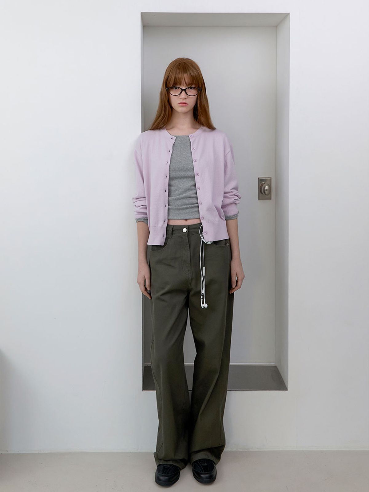 아틀리에 나인(ATELIER NAIN) COTTON CLASSICAL KNIT CARDIGAN (CD-2259)