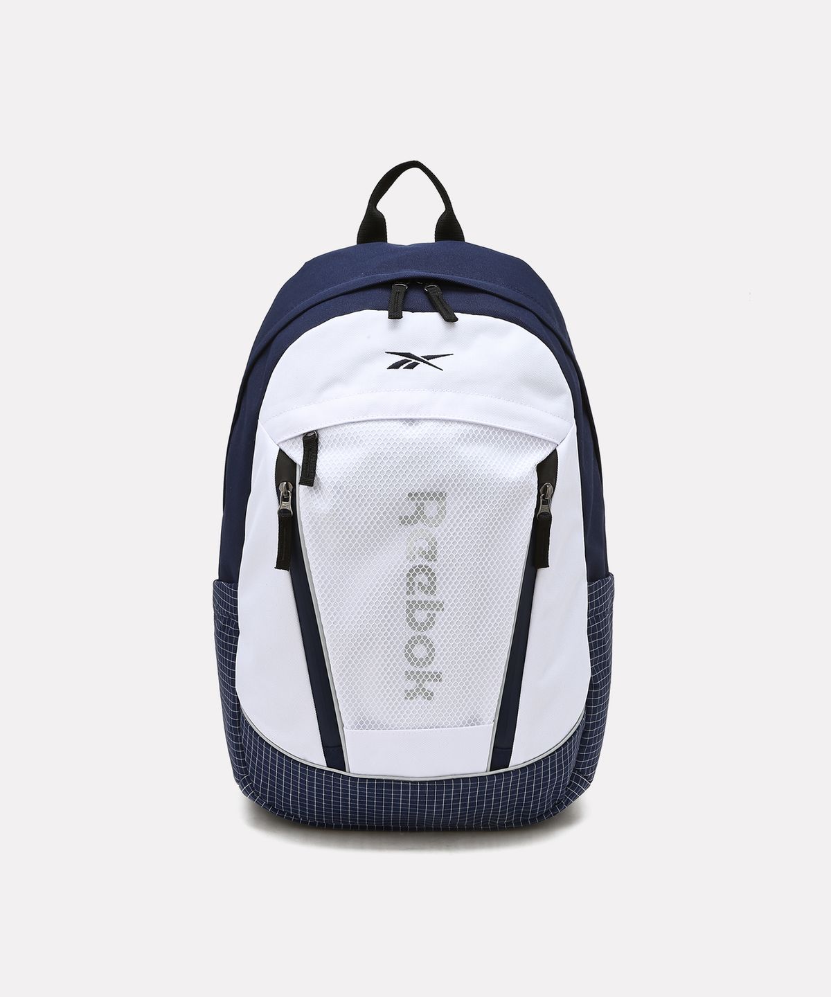 리복(REEBOK) 메쉬 프론트짚 슈 백팩 - 네이비