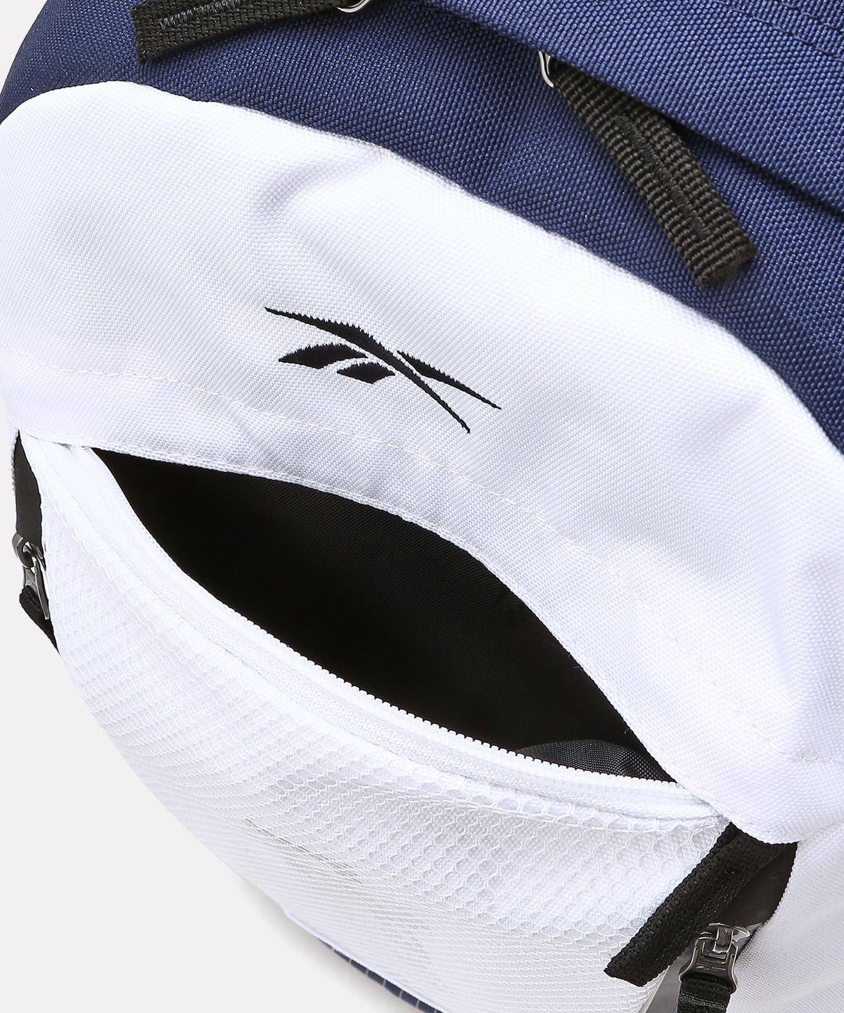 리복(REEBOK) 메쉬 프론트짚 슈 백팩 - 네이비