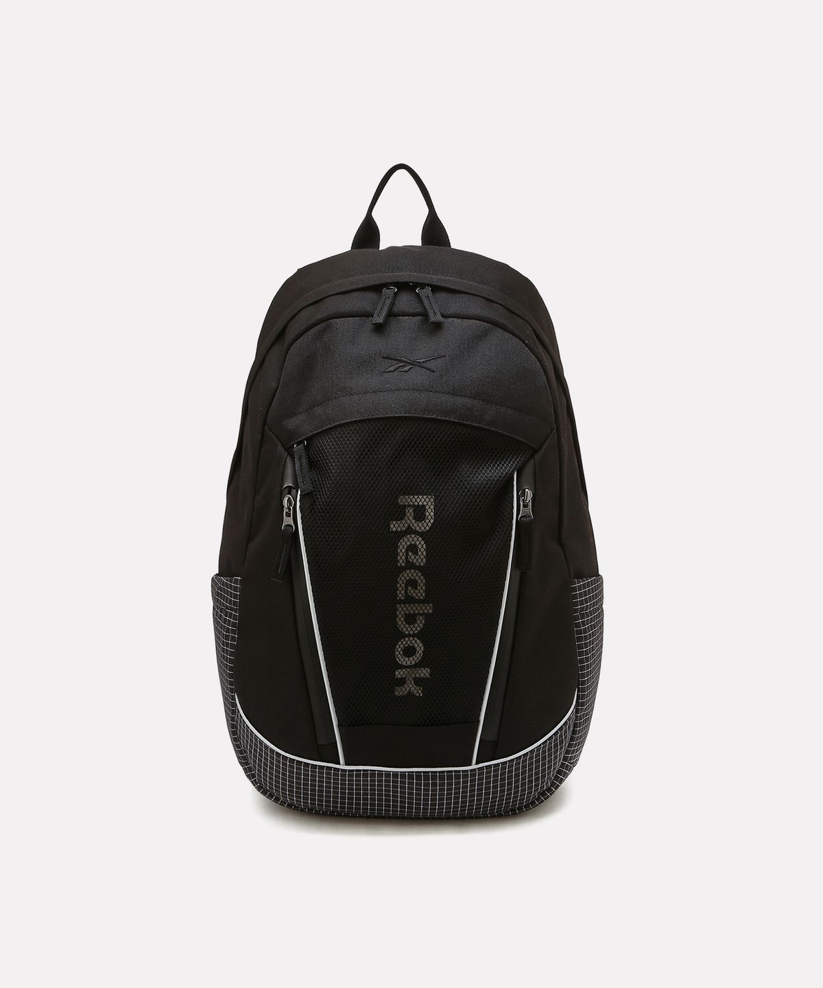 리복(REEBOK) 메쉬 프론트짚 슈 백팩 - 블랙