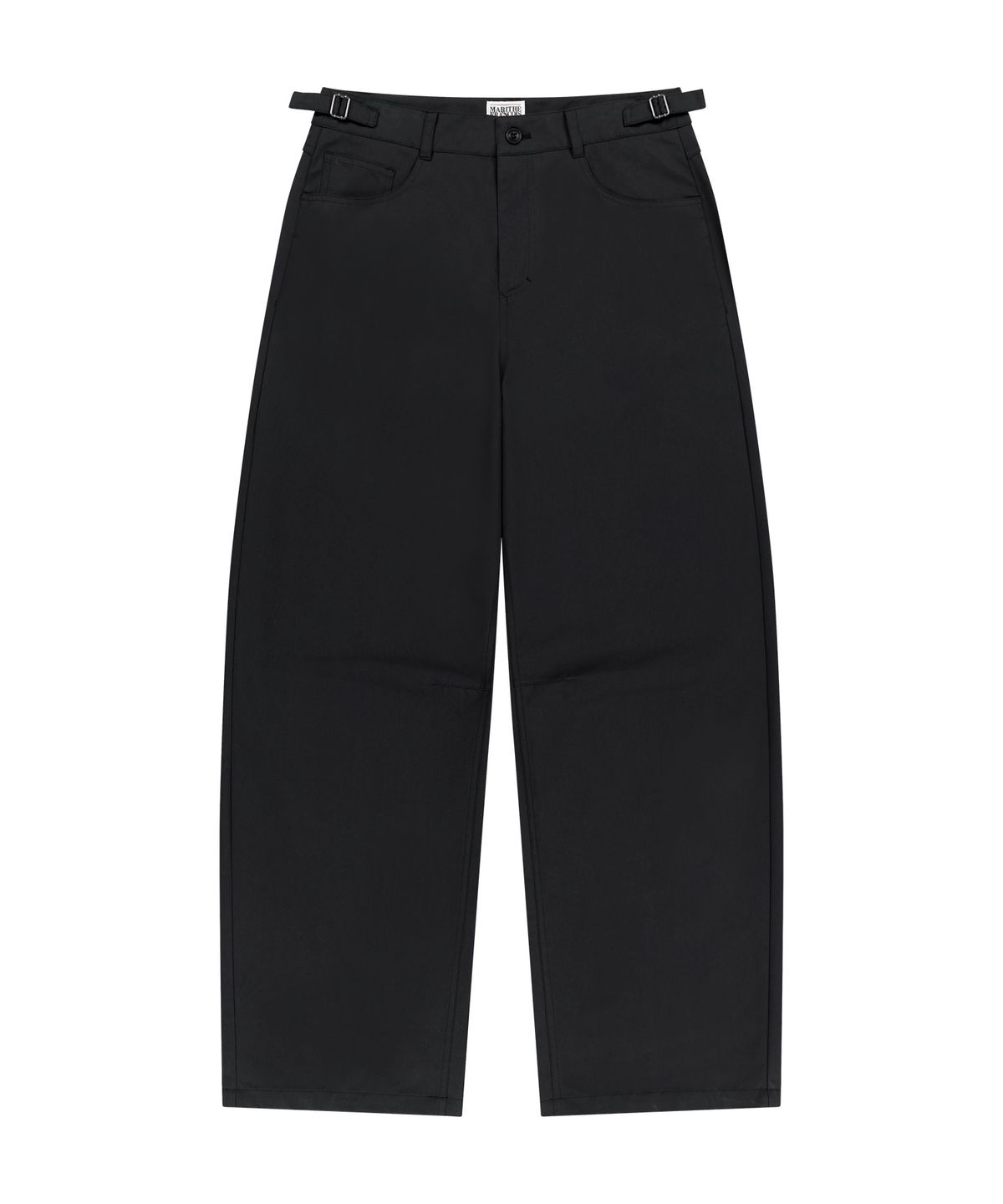 마리떼 프랑소와 저버(MARITHÉ + FRANҪOIS GIRBAUD) M CURVED CHINO PANTS black