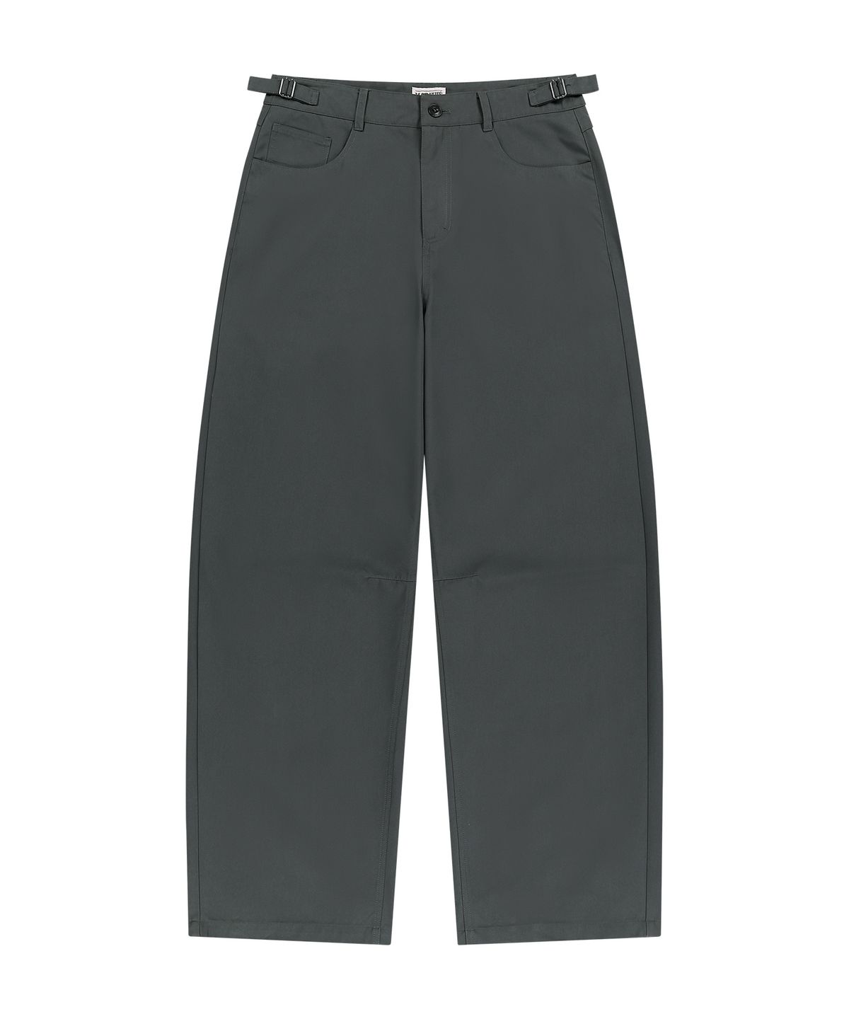 마리떼 프랑소와 저버(MARITHÉ + FRANҪOIS GIRBAUD) M CURVED CHINO PANTS charcoal