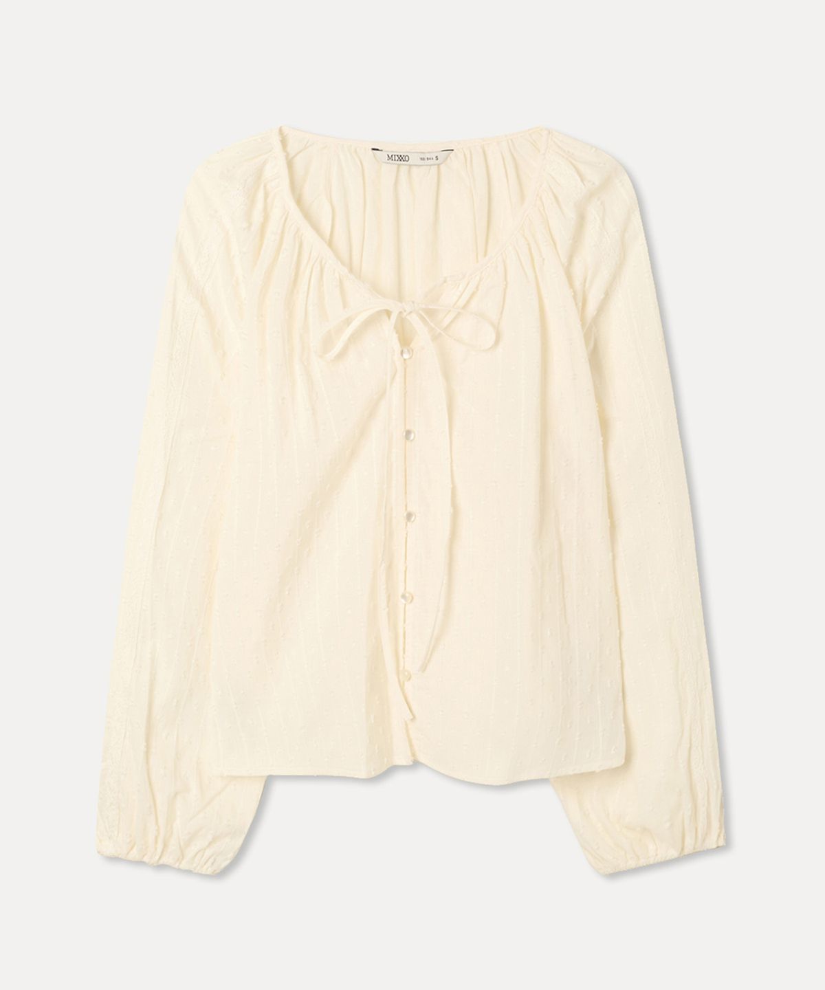미쏘(MIXXO) 아우터형 블라우스_MIWBLG321G
