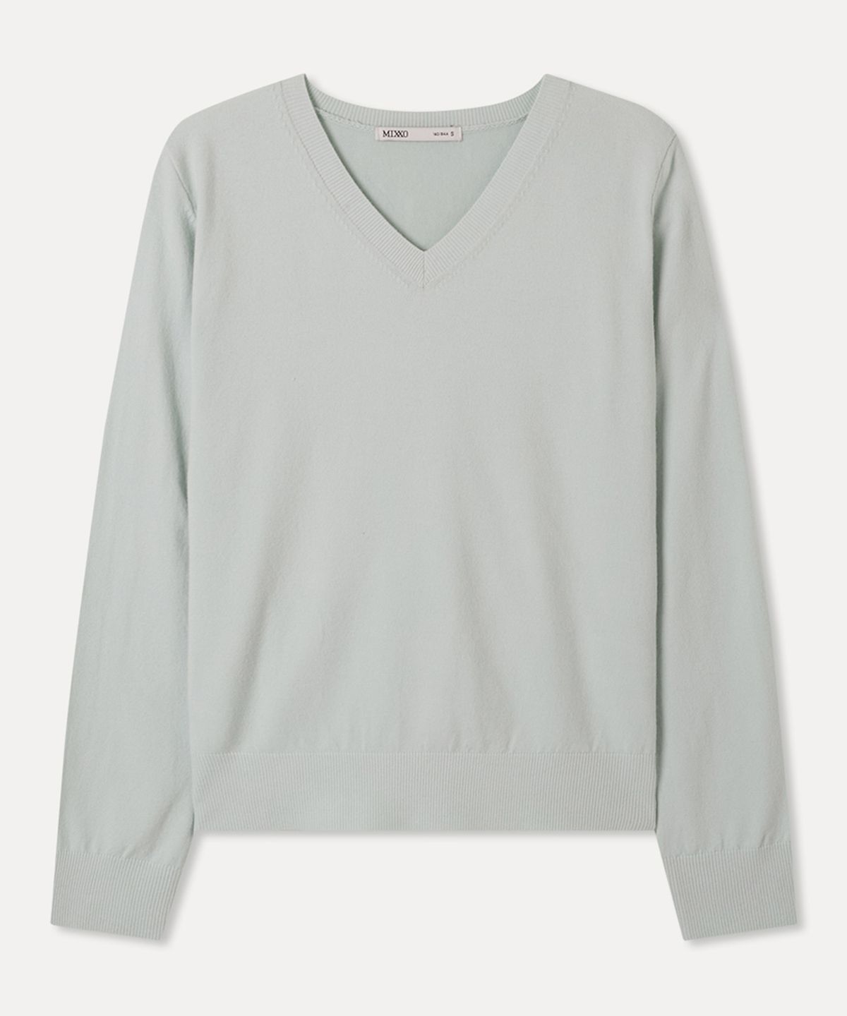 미쏘(MIXXO) [에센셜] V넥 풀오버_MIWKAG310T