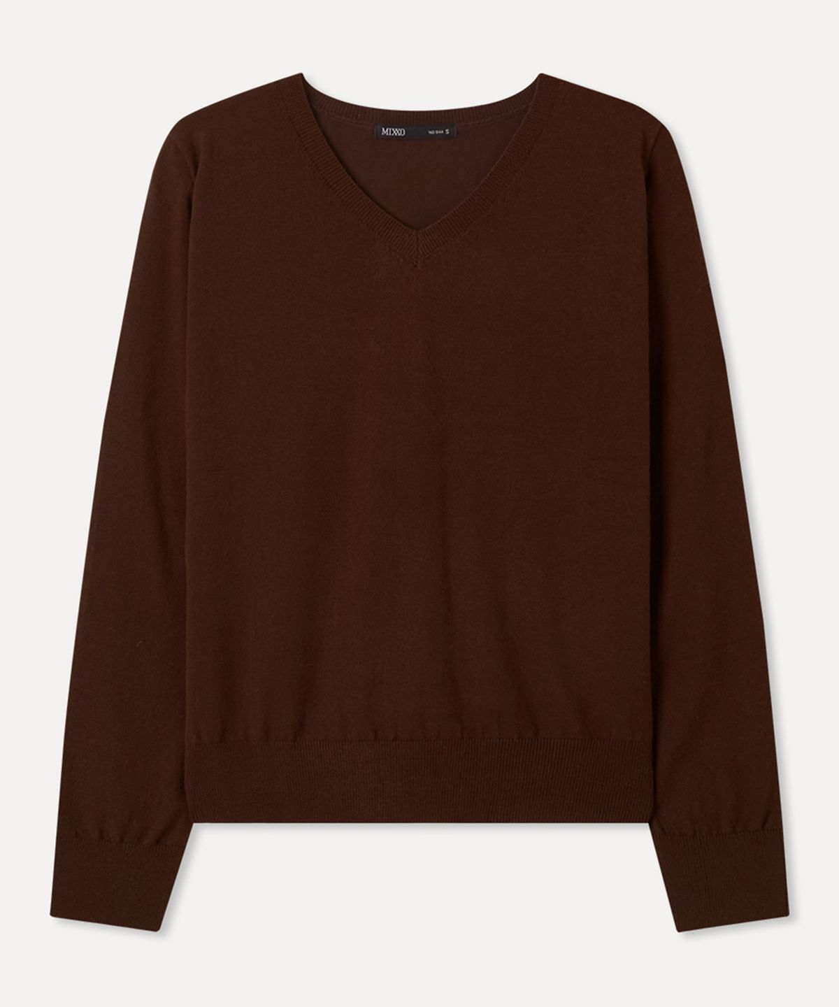 미쏘(MIXXO) [에센셜] V넥 풀오버_MIWKAG310T