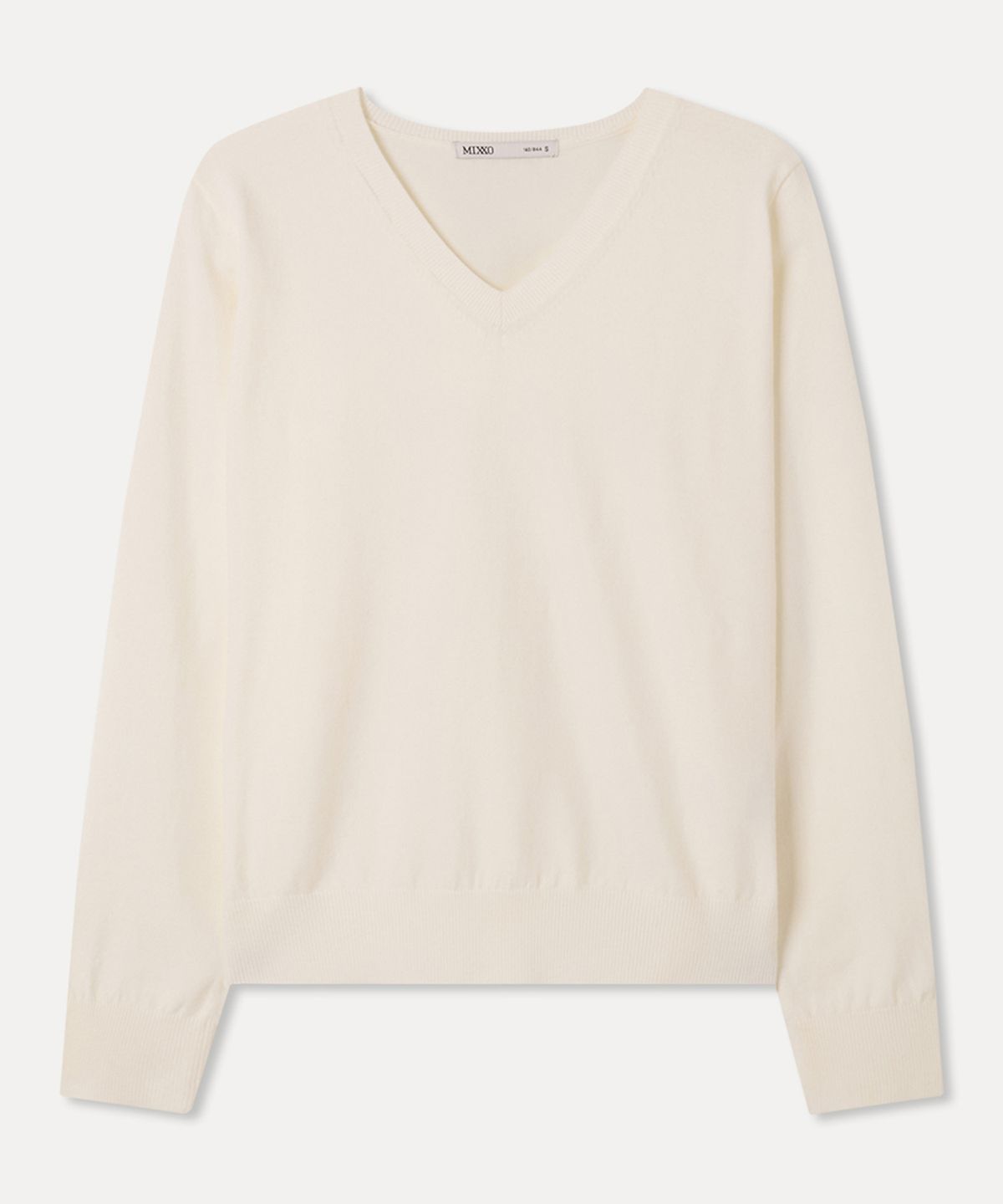 미쏘(MIXXO) [에센셜] V넥 풀오버_MIWKAG310T