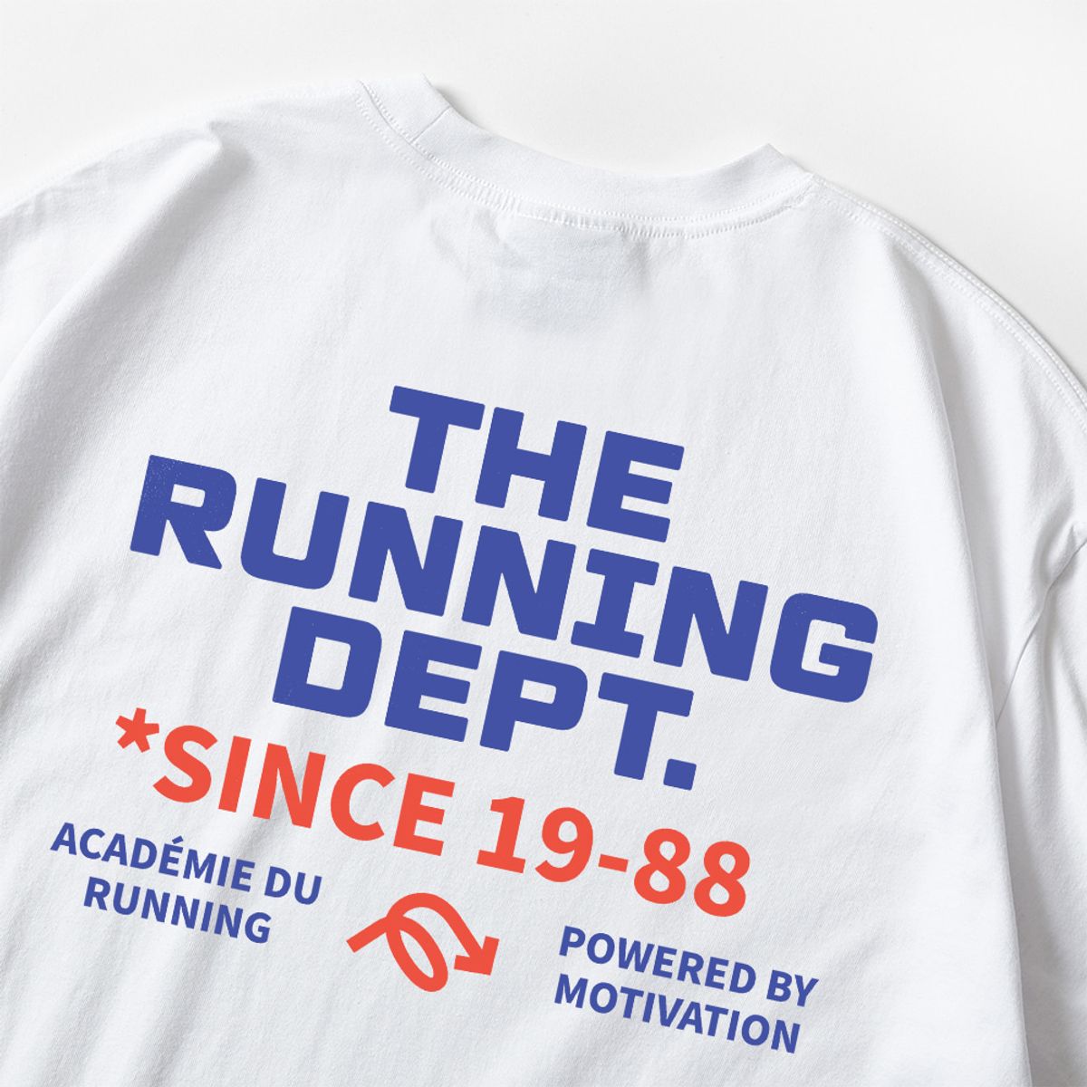 스플래시코드(SPLASHCODE) 반팔 티셔츠 화이트 - 런닝 디파트(The Running Dept)
