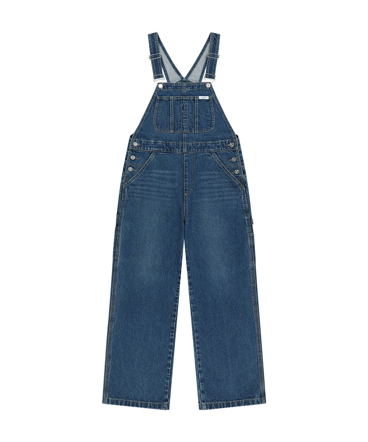 마리떼 프랑소와 저버(MARITHÉ + FRANҪOIS GIRBAUD) DENIM OVERALL PANTS blue