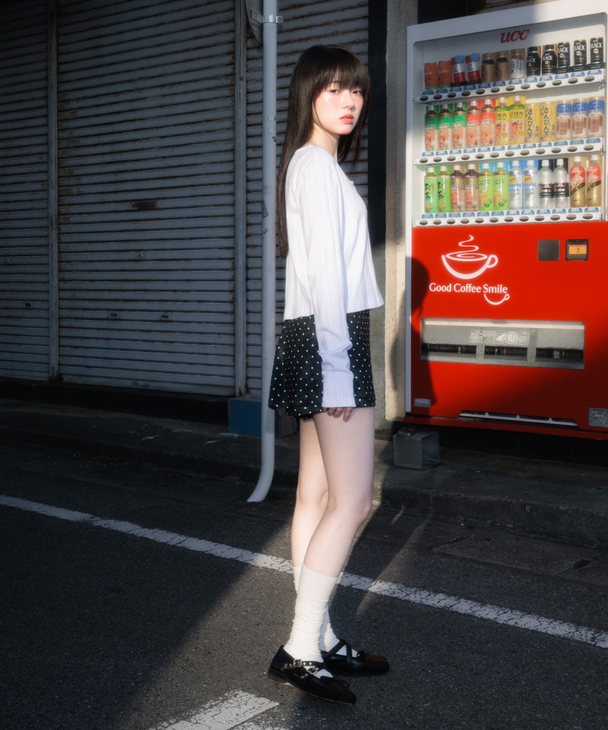로제프란츠(ROSEFRANTZ) Jacquard Cardigan Sleeveless Set [White]