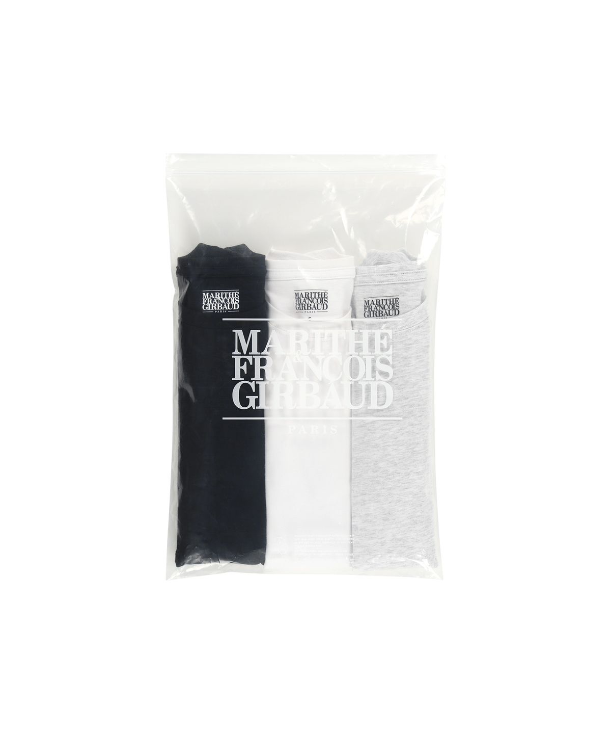 마리떼 프랑소와 저버(MARITHÉ + FRANҪOIS GIRBAUD) W 3PACK CIRCLE LOGO TEE mix