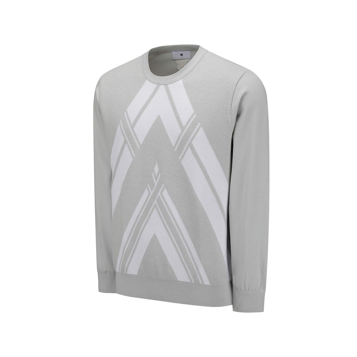어뉴골프(ANEW GOLF) MEN LINE POINT ROUND SWEATER_LG