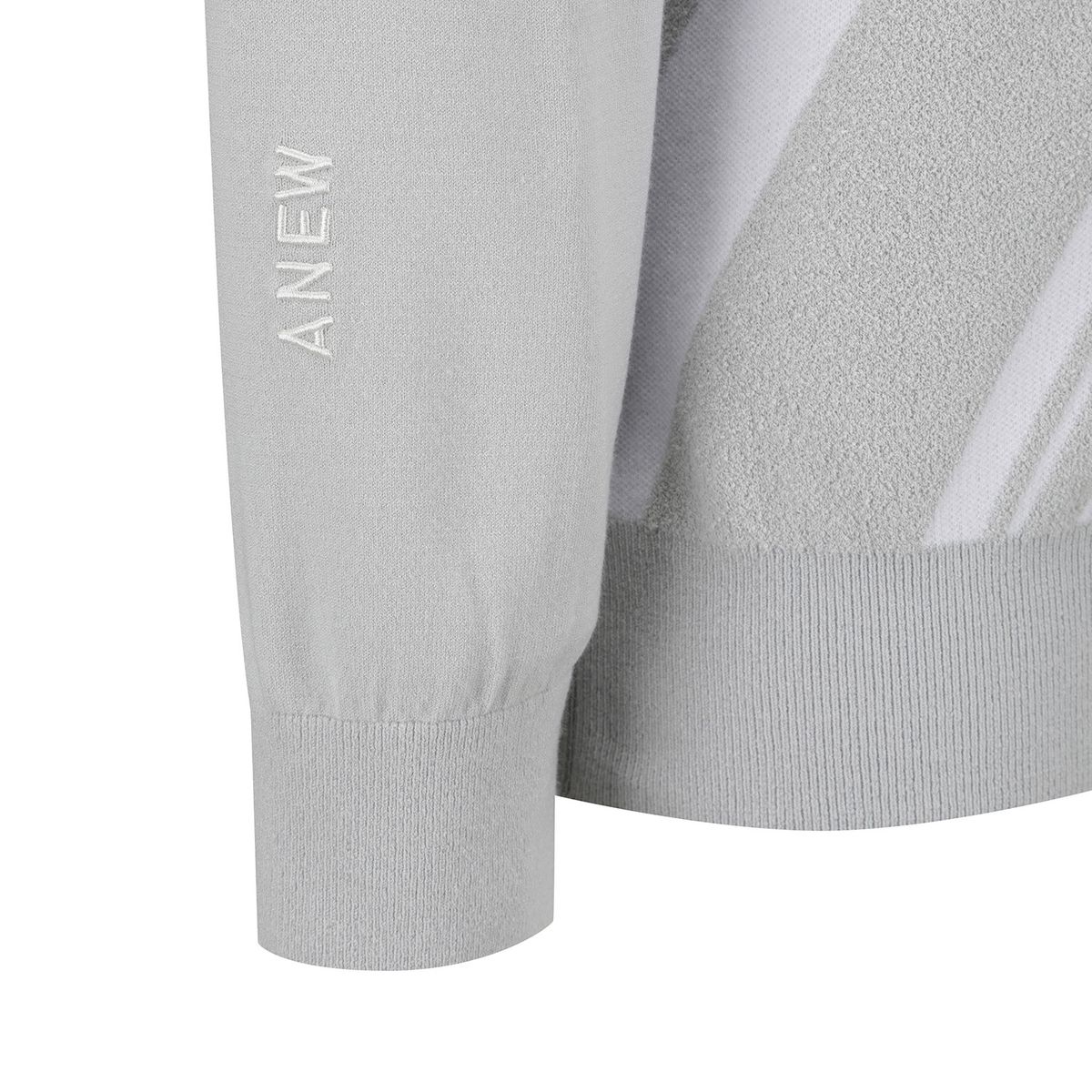 어뉴골프(ANEW GOLF) MEN LINE POINT ROUND SWEATER_LG