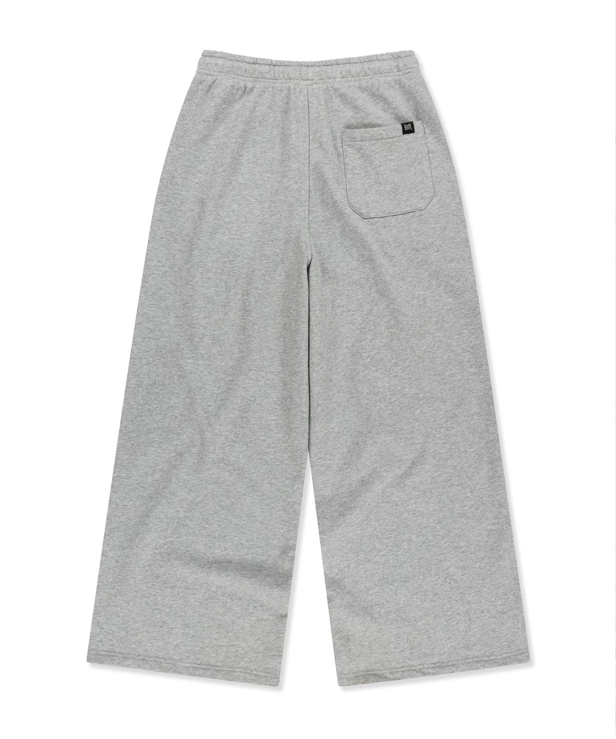 브라운브레스(BROWNBREATH) W DAMAGED SWEAT PANTS - MELANGE GREY