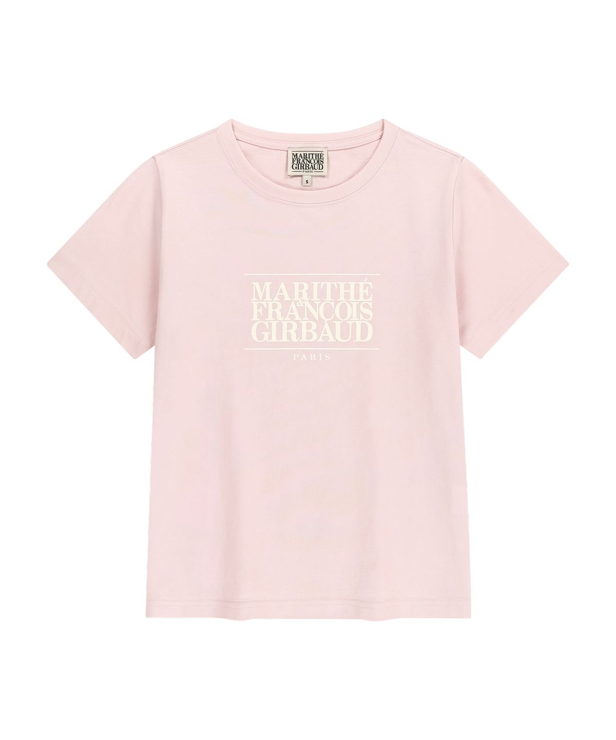 마리떼 프랑소와 저버(MARITHÉ + FRANҪOIS GIRBAUD) W CLASSIC LOGO TEE light pink