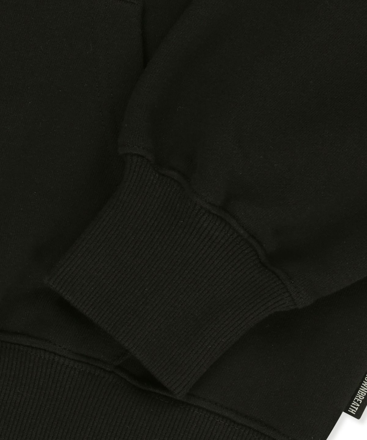 브라운브레스(BROWNBREATH) W CRUSH TAG KITTY HOODIE - BLACK