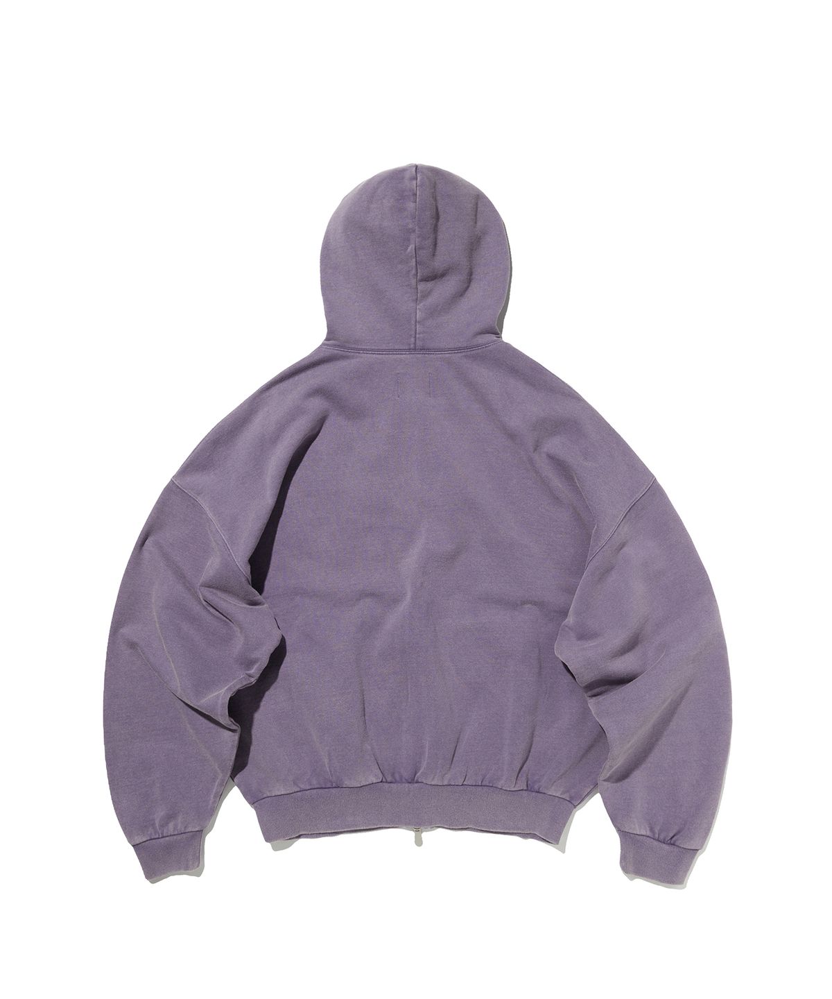 스웨이드(SUADE) CROPPED WASHED HOOD ZIP UP [PURPLE]