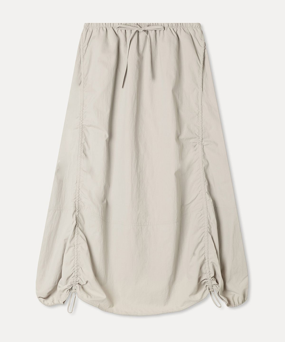 미쏘(MIXXO) 나일론 롱 스커트_MIWWHG410C