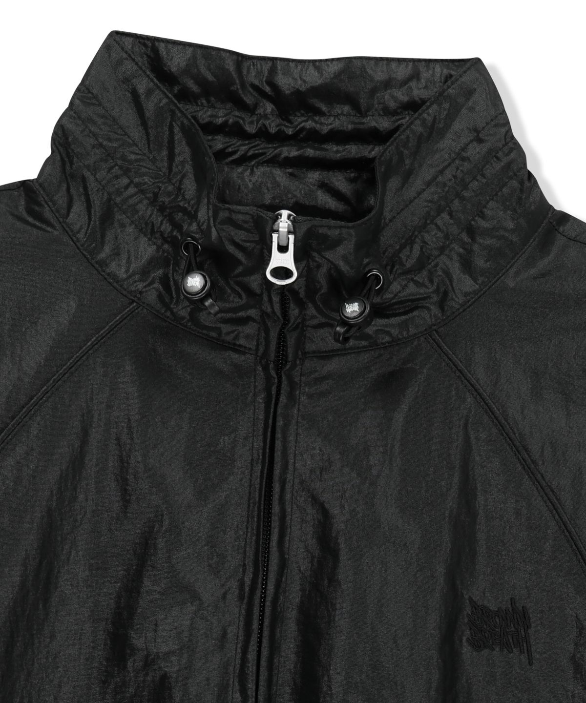 브라운브레스(BROWNBREATH) W TAG COATING JACKET - BLACK