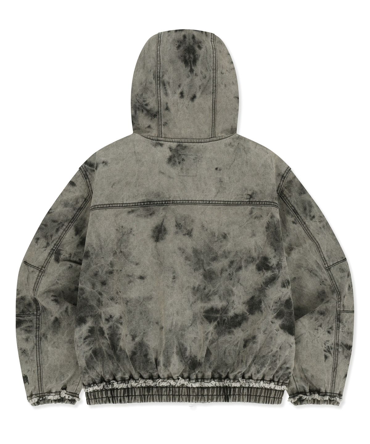 브라운브레스(BROWNBREATH) W DAMAGED DENIM JACKET - BLACK