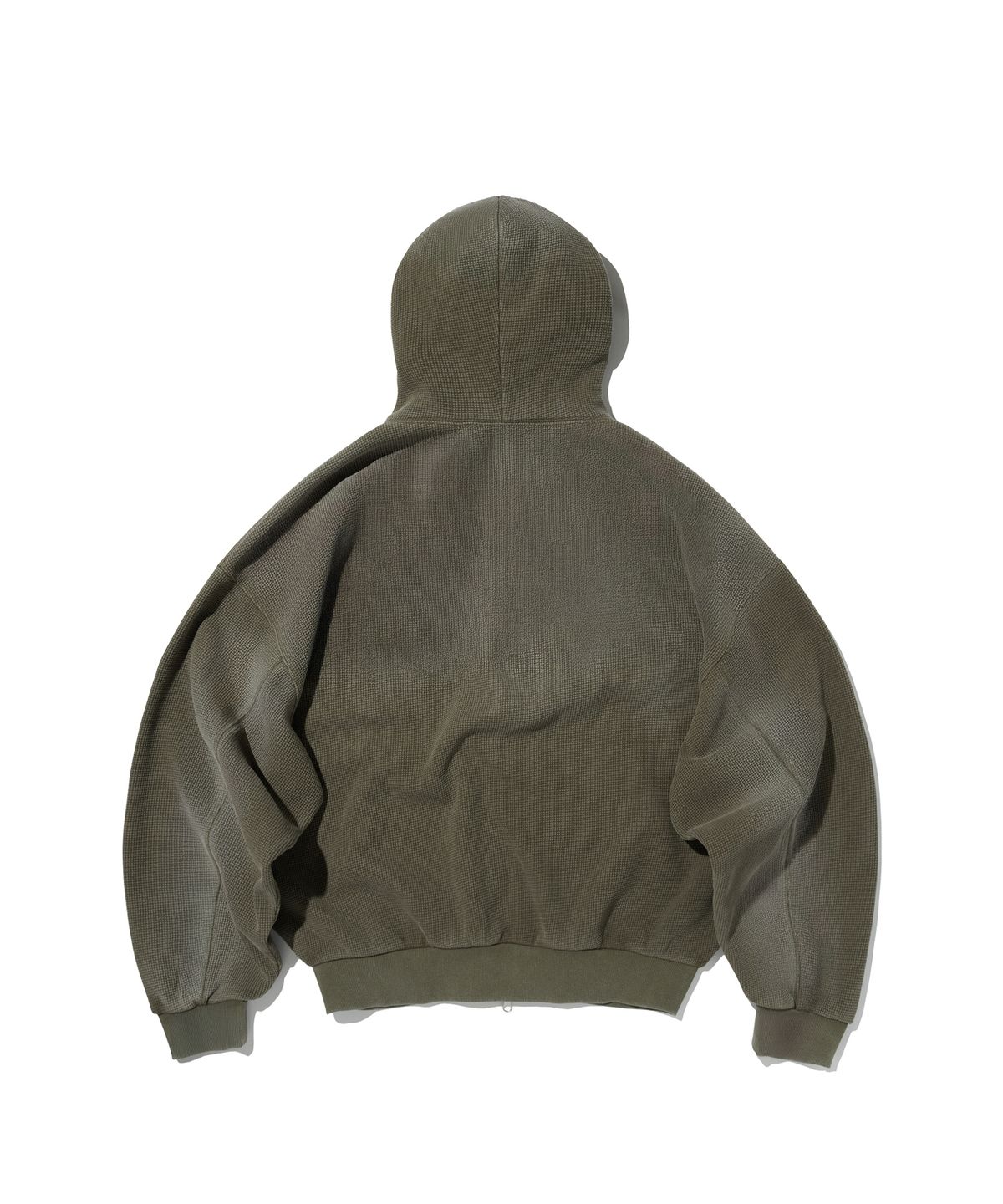 스웨이드(SUADE) WASHED THERMAL HOOD ZIP UP [KHAKI]