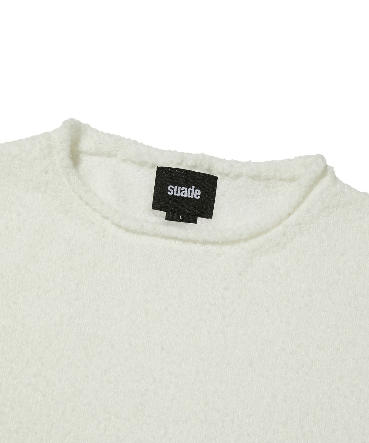 스웨이드(SUADE) SHEARLING KNIT [WHITE]