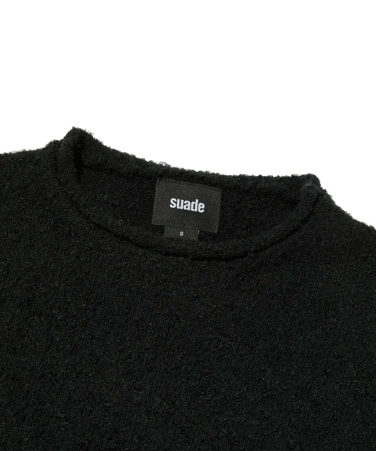 스웨이드(SUADE) SHEARLING KNIT [BLACK]