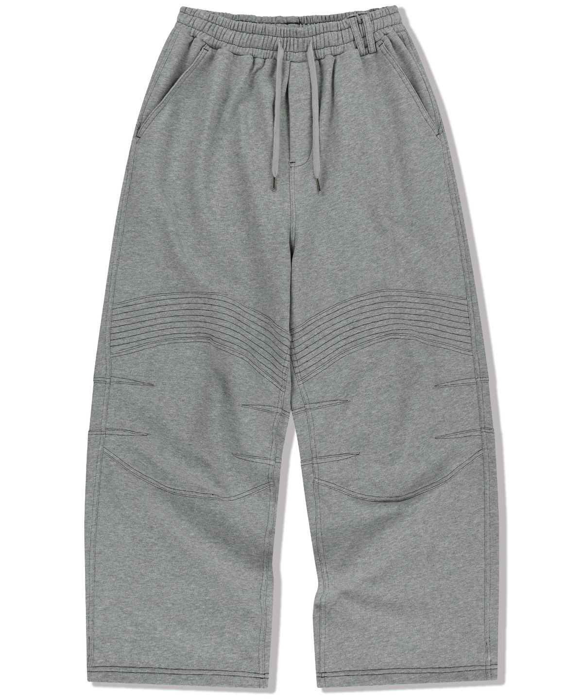 낫포너드(NOT4NERD) Structured Biker Sweat Pants - Grey