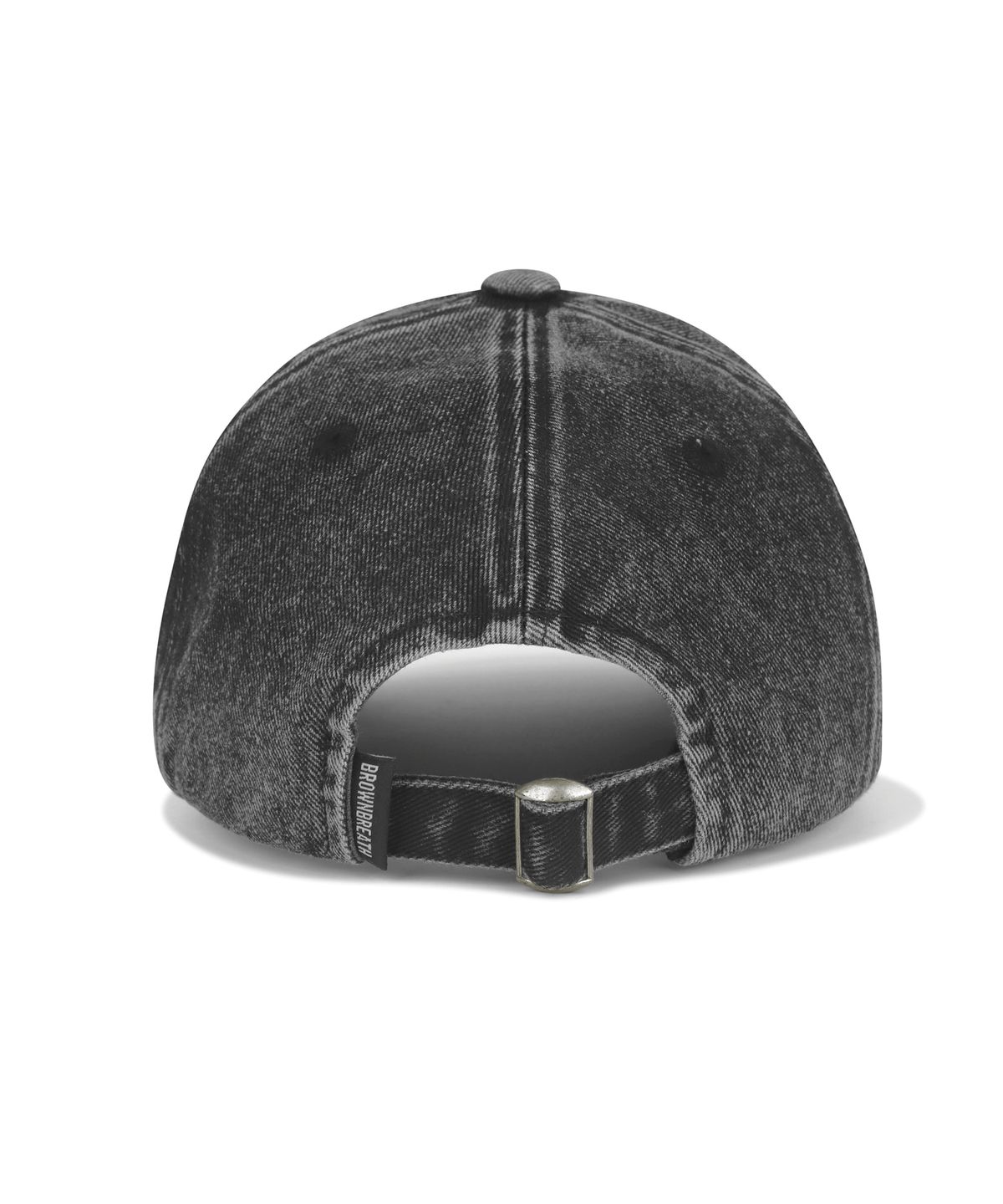 브라운브레스(BROWNBREATH) WASHING TAG CAP - BLACK