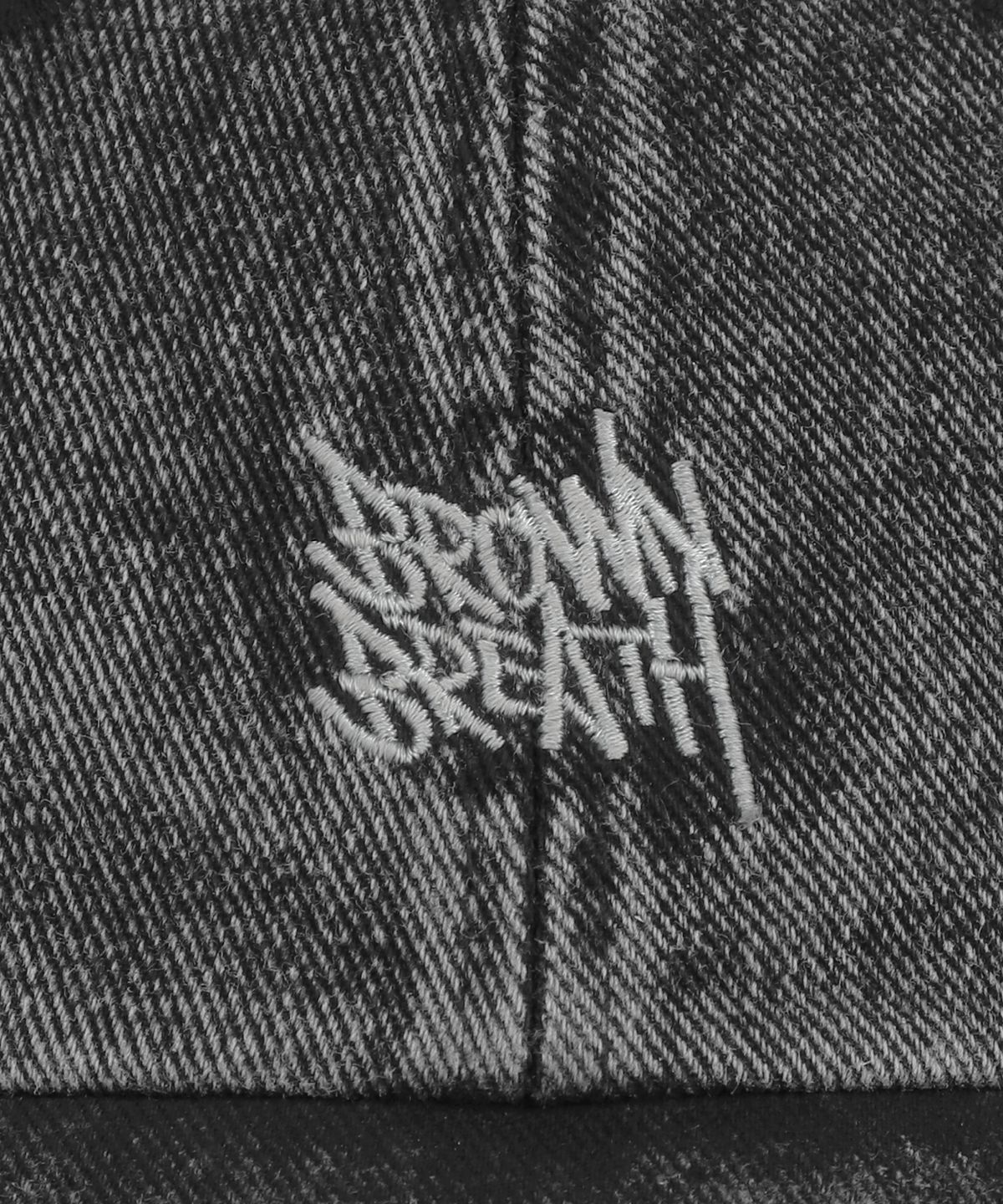 브라운브레스(BROWNBREATH) WASHING TAG CAP - BLACK
