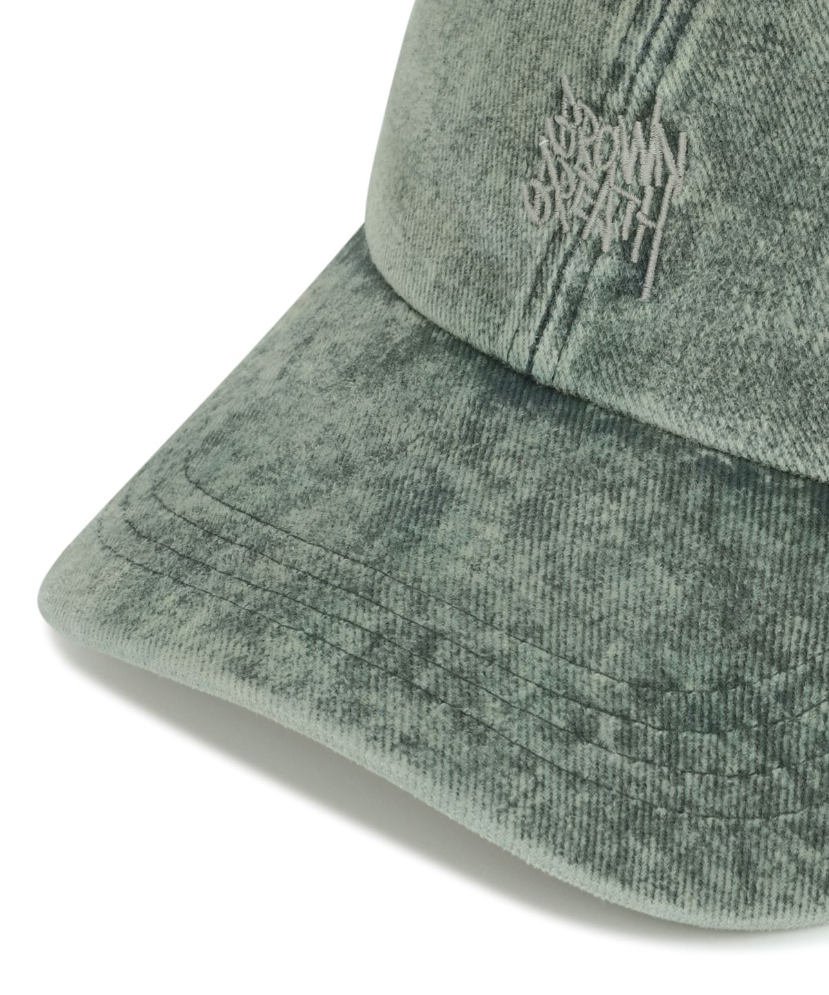 브라운브레스(BROWNBREATH) WASHING TAG CAP - KHAKI